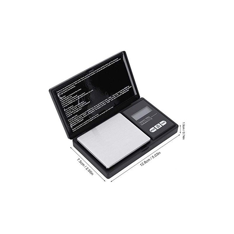 Digital Scales Mini High Precision LED Digital Pocket Scales Gold