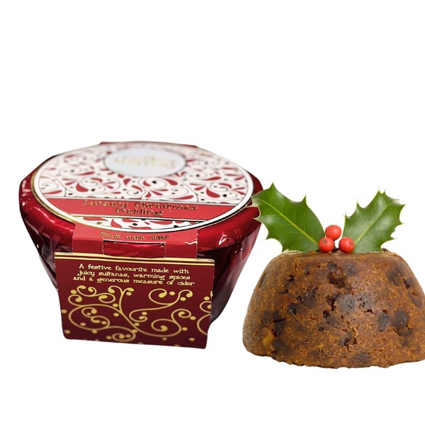 Christmas Pudding 454g A Festive Favourite Made with Juicy Sultanas, Warming Spices and a Generous Measure of Cider By Choice Masters