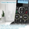 Hellobaby DECT 6.0 Cordless Phone with 2 Handsets, Reliable 1000
