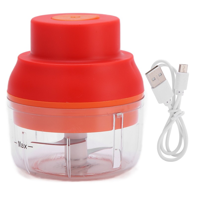 Mini Electric Garlic Masher USB Rechargeable Hand Held Garlic Chopper
