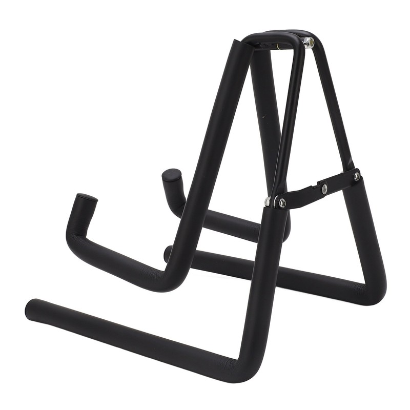 Ukulele Stand Stainless Steel Metal Support Sponge Pad Multifunctional Folding