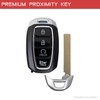 StandardAutoPart 4 Button Proximity Smart Key Compatible with Hyundai Kona