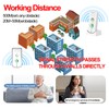 Decdeal Intercom Doorbell System Full Duplex Communication 500m/1640ft Long Range