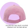 Baseball Cap Pink Boy Girl Children A-Z Letter Summer Sun