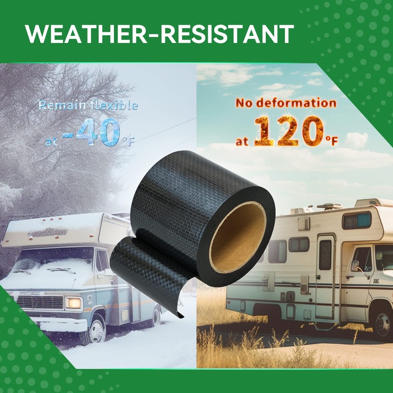 RVINGPRO RV Underbelly Tape 4" x50', RV Underbelly Material, Waterproof