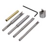 13Pcs Pen Barrel Trimming System Carbon Steel Cutter Shafts for