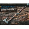 Medieval Viking Axe of Ragnar Lothbrok, Hand Forged Bearded Tomahawk