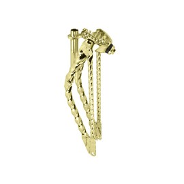 Lowrider Bike 20 Classic Square Twisted Spring Fork 1 Inch Gold.