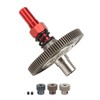 91T Slipper Gear Set Differential Upgrade Parts Metal Gear Assembly