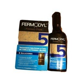 Fermodyl Fermo Five Set de Tratamiento (12 ampolletas) y Shampoo                                                                                      