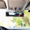 Kitbest Rear View Mirror, Interior Clip On Panoramic Rearview Mirror