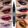 Universo en Linea Delineador Doble Sello De Gato Indeleble Waterproof