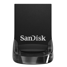 SanDisk 32GB Ultra Fit USB 3.1 Low-Profile Flash Drive (2 Pack Bundle) SDCZ430-032G-G46 Pen Drive with (1) Everything But Stromboli (TM) Lanyard