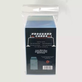 ProGuard Cards Large PSA Graded Card Sleeves Tall Boy PSA Sleeves - Holds Large PSA Slabs 50ct
