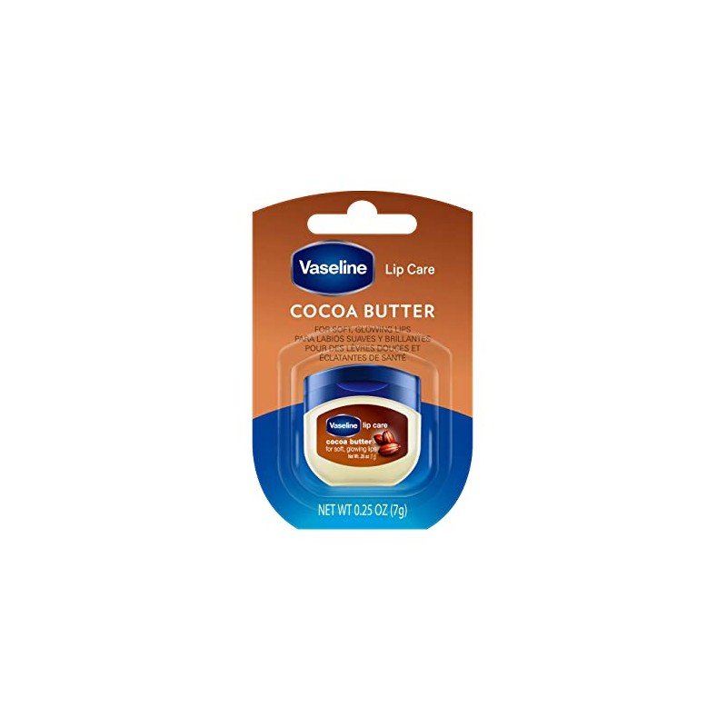 Vaseline Lip Therapy Cocoa Butter.25 oz (Pack of 3)