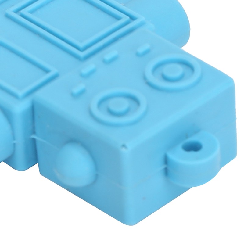 Cartoon U Disk Blue Robot Appearance High Speed Bulk Storage