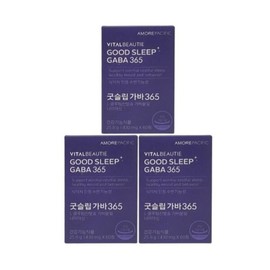 Vital Beauty Good Sleep GABA 365 430mg x 60 tablets 3ea / 바이탈뷰티 굿슬립 가바365 430mg x 60정 3개