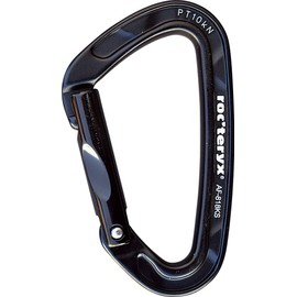 ロックテリクス(Roc'Teryx) クライミング 登山 カラビナ ツオラミストレート ブラック(BLK) RTAF818KS