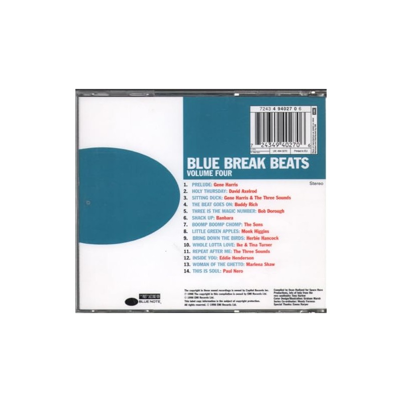 Blue Break Beats Vol 4