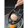 Egg Cracker Stainless Steel Egg Separator Automatic Egg Cracker for