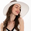 Straw Visor Hat for Women Sun Visor Packable Sun Hat