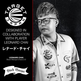 TARGET JAPAN BLACK MARQUE CHAOS 2.0 90% 2BA SOFT TIP DARTS Leonard Chai Model 90% Tungsten K-Flex 2BA Soft Tip Dart Set