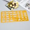 CYSFETENA High Quality Measuring Tool Measuring Stencils, Multifunctional Drawing Stencils,