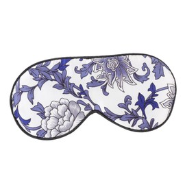 FOMIYES 4pcs Shading Sleep Eye Mask Natural Printed Blindfold for Comfortable Sleep Floral Design Light-blocking Eye Cover for Travel and Home Use