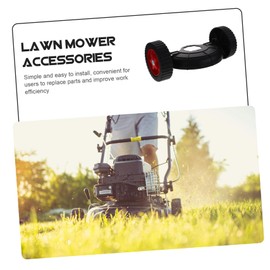 BESPORTBLE 2sets Replacement Caster Wheels for Garden Mower Support Heavy Duty Multifunctional Casters for Lawn Mower Hand Trucks Easy Installation and Stable Suitable for Various Outdoor