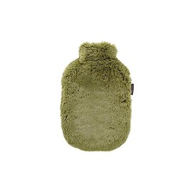 Fashy Hot Water Bottle with Super Soft Cover Made of High-Quality Faux Fur 2.0 L