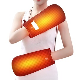 Therapy Heated Gloves for Finger Joints and Wrist, USB Powered Carbon Fiber Heated Mittens Hand Warmers for Arthritis Pain, Raynaud, Carpal Tunnel, 3 Temperature Settings