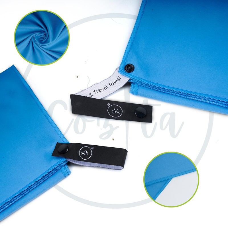 Cozita Microfiber Towel, Super Soft and Extremely Absorbent, Quick Drying,