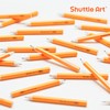 Shuttle Art 360 Pack #2 HB Golf Pencils, Wood-cased 3.5”