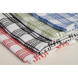 Pro Blazes 100% Natural Cotton Kitchen Towels - Pack of 4, 8 & 12, 50 X 70 Cm Dish Towels - Towels for Drying Dishes – Machine Washable Kitchen Towels - Bar Towels - Ultra Absorbent Tea Towels (4)
