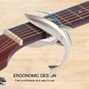 Zinc Alloy Shark Design Guitar Capo Quick Change Clamp Key