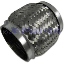 3 Inch Flexible Pipe Flex Piece 76 mm x 100 mm Universal Exhaust Turbo