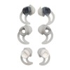 Generic 3 Pairs Noise Isolation Ear Tips SML White Earbud