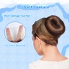 Fidqiog 15 Pcs Hair Net for Bun, Invisible Brown Hair