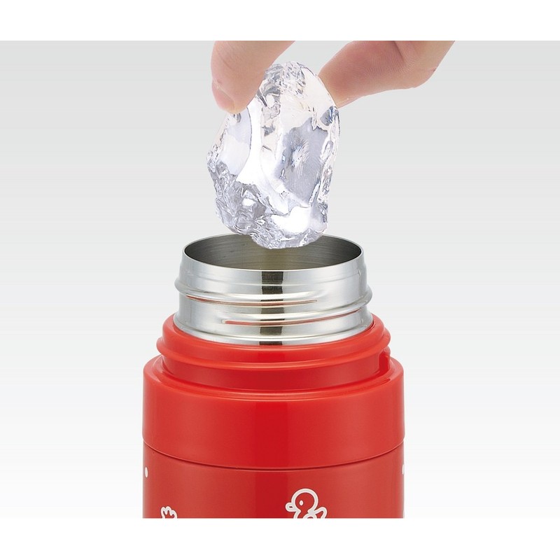 スケーター(skater) 子供用 ステンレス 水筒 直飲み 470ml ハローキティ 子供に優しい軽量タイプ 女の子 専用カバー付き