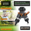 Brandson - 2 Wege Verteiler Wasserhahn - Wasserverteiler 3/4 Zoll