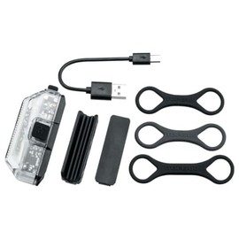 TOPEAK WhiteLite Aero USB 1W Safety Light Cycling Unisex Adult (Multicolour), One Size