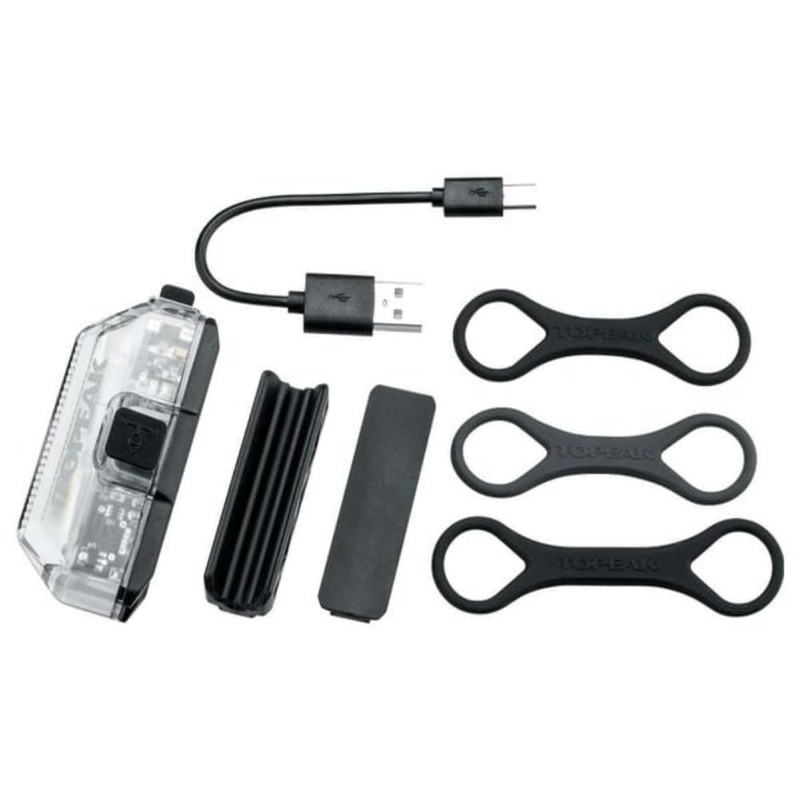 TOPEAK WhiteLite Aero USB 1W Safety Light Cycling Unisex Adult