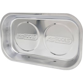 KS Tools 800.0151 Stainless steel magnetic tray, 140x240mm