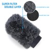 YOUSHARES Windscreen for Rode NTG1, NTG2, Audio-Technica AT897 Shotgun Microphones,