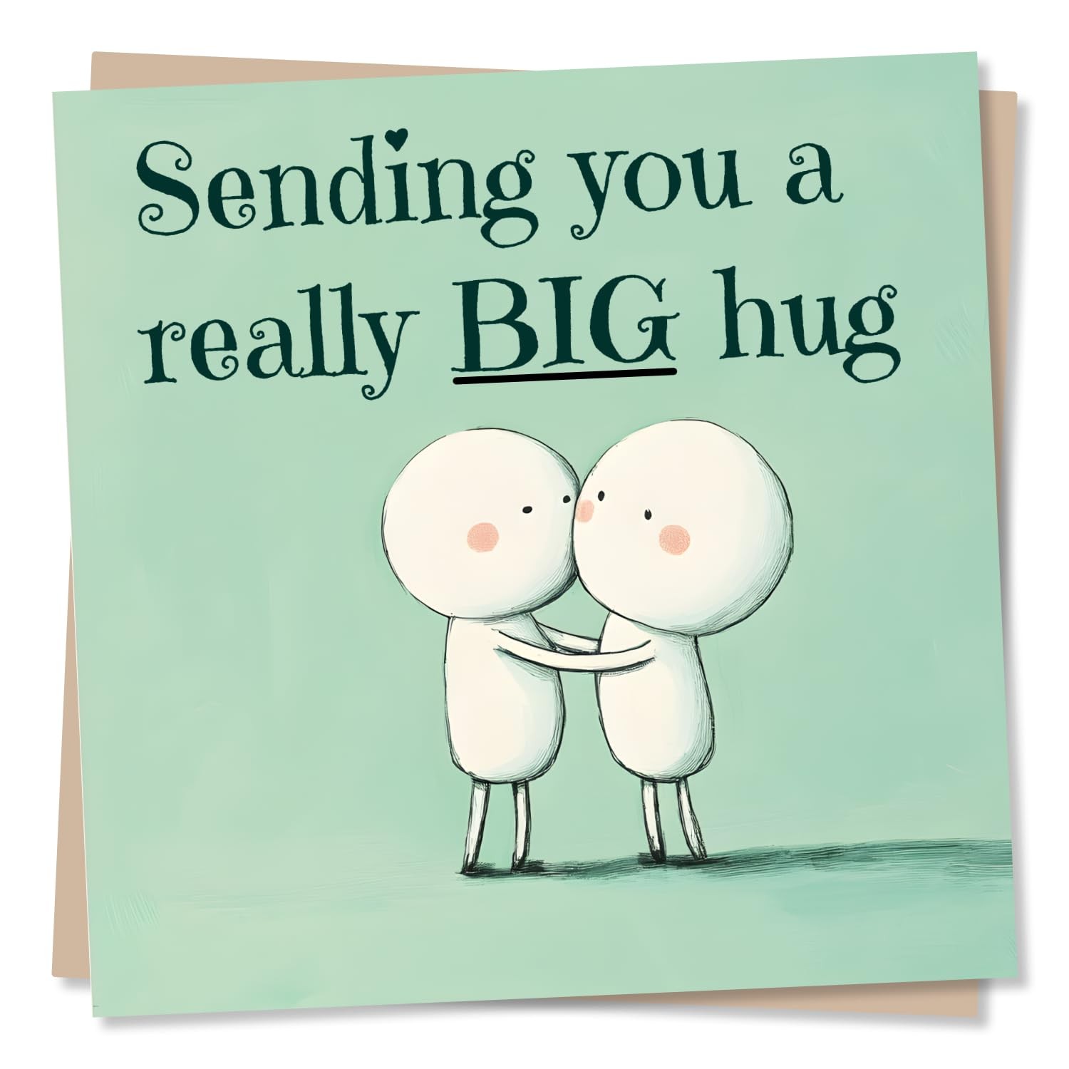 Get Well Soon or Support Card for a Loved One - Sending You A Really ...