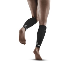 CEP - The Run Compression Calf Sleeves for Women | Leg Warmers | Leg Warmers in Black for Effective Muscle Activation of the Calf | Size IV | L