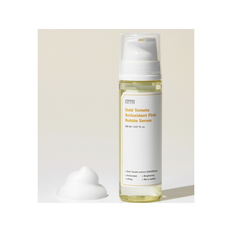 SUNGBOON EDITOR Gold Tomato Antioxidant First Bubble Serum 150ml