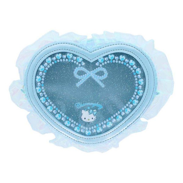 Sunstar Stationery Sanrio Character Pouch, Heart-shaped, Y2K Ballet Core, Charmy