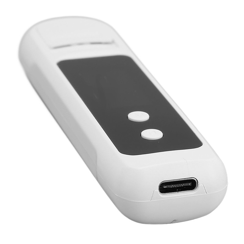 Alcohol Tester H9PRO Portable Contactless Detection White USB 200mAh Rechargeable