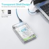 PHIXERO 2.5" Hard Drive Enclosure, 6Gbps USB 3.1 Gen 1